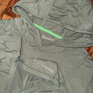 Free Fly Bamboo Lightweight Shade Hoodie Men's XL Green Performance Stretch